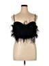 Fashion Nova 100% Polyester Black Sleeveless Top Size XL - photo 1