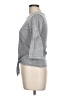 Caution to the Wind Gray 3/4 Sleeve Top Size 10 - photo 5