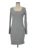 Splendid Solid Gray Casual Dress Size M - photo 1