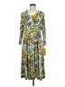 Ruby Rd. Print Yellow Casual Dress Size M - photo 1