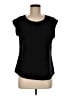 Elle Black Sleeveless T-Shirt Size M - photo 1