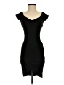 Forever 21 Solid Black Cocktail Dress Size S - photo 1