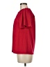 Ann Taylor Red Short Sleeve Blouse Size Med Petite - photo 5