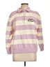 Urban Nation Stripes Pink Pullover Sweater Size L - photo 1