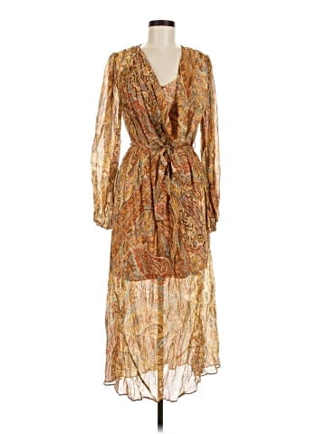 Zimmermann floral-print georgette midi dress (view 1)