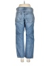 Khaite 100% Cotton Hearts Blue Jeans Size 27 waist - photo 2