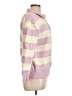 Urban Nation Stripes Pink Pullover Sweater Size L - photo 4