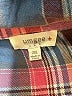 Umgee Plaid Blue 3/4 Sleeve Button-Down Shirt Size XXL - photo 7
