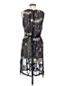 T Tahari 100% Polyester Print Black Cocktail Dress Size 2 - photo 2