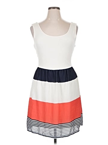 Pink Rose Casual Dress (view 1)