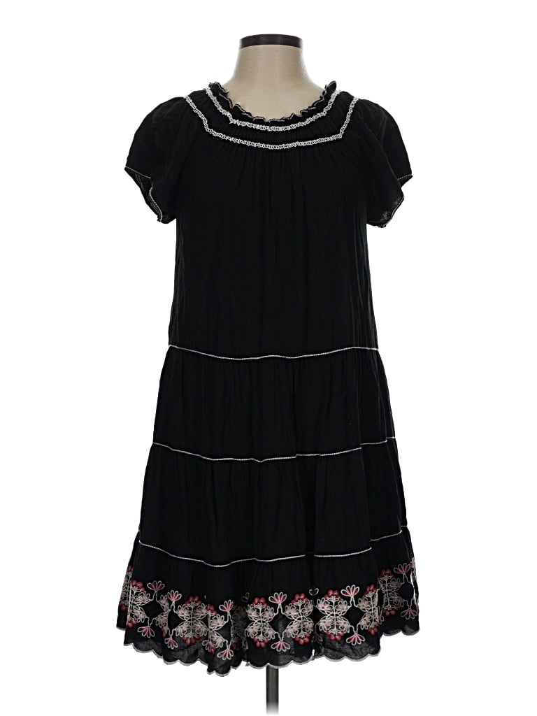 Pre-owned Max Studio Casual Dress In Black