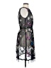 T Tahari 100% Polyester Print Black Cocktail Dress Size 2 - photo 4