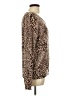 Time and Tru Animal Print Brown Pullover Sweater Size L - photo 4