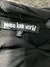 Peace Love World Black Pullover Hoodie Size 14 - photo 3