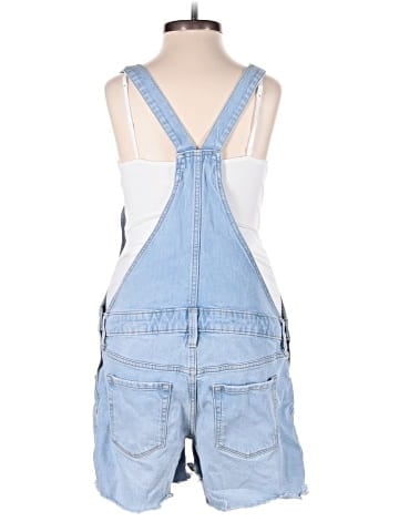 Isabel Maternity Overall Shorts (view 2)