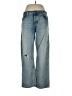 Point Sur 100% Cotton Hearts Blue Jeans Size 30 waist - photo 1