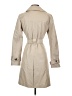 Ellen Tracy 100% Polyester Tan Trenchcoat Size XS - photo 2