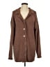 PrettyLittleThing 100% Polyester Brown Cardigan Size L - photo 1