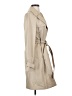 Ellen Tracy 100% Polyester Tan Trenchcoat Size XS - photo 4