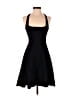 Scoop Solid Black Cocktail Dress Size 0 - photo 1