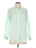 Unbranded 100% Polyester Green 3/4 Sleeve Blouse Size L - photo 1