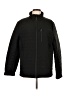 Nautica 100% Polyurethane Solid Black Jacket Size L - photo 1