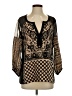 Nanette Lepore 100% Silk Black Blouse Size 8 - photo 1