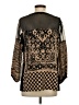 Nanette Lepore 100% Silk Black Blouse Size 8 - photo 2