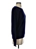 Saks Fifth Avenue Solid Blue Pullover Sweater Size S - photo 4