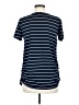 Emma's Expressions Maternity Stripes Blue Short Sleeve Henley Size M - photo 2