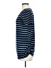 Emma's Expressions Maternity Stripes Blue Short Sleeve Henley Size M - photo 5