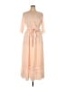 Assorted Brands 100% Polyester Tan Casual Dress Size XL - photo 1