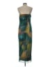 Shein 100% Polyester Tie-dye Green Cocktail Dress Size 12 - photo 2