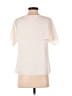 Ann Taylor 100% Polyester Ivory Short Sleeve Blouse Size 2 - photo 2