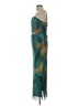 Shein 100% Polyester Tie-dye Green Cocktail Dress Size 12 - photo 5