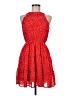 Monteau 100% Polyester Hearts Red Cocktail Dress Size M - photo 1