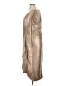 Mac Duggal 100% Polyester Tan Cocktail Dress Size 14 - photo 5