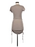 Windsor Solid Gray Casual Dress Size M - photo 2