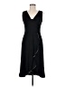 Connected Apparel 100% Polyester Black Cocktail Dress Size 6 (petite) - photo 1