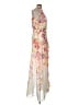 Betsy & Adam 100% Polyester Floral Ivory Pink Cocktail Dress Size 12 - photo 4