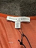 Maison d' Amelie 100% Polyester Orange Short Sleeve Blouse Size L - photo 7