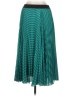 Karl Lagerfeld 100% Polyester Checkered-gingham Teal Casual Skirt Size EU (IT) 42 / US 6 - photo 2