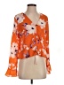 Lulus 100% Polyester Orange 3/4 Sleeve Blouse Size S - photo 1