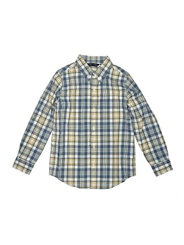 Janie and Jack Long Sleeve Button-Down Shirt (view 1)