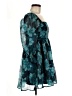 Thirty/Thirty 100% Polyester Teal Cocktail Dress Size M - photo 4