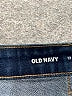 Old Navy Chevron-herringbone Blue Jeans Size 12 - photo 7