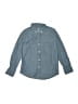 Crewcuts 100% Cotton Solid Blue Long Sleeve Button-Down Shirt Size 8 - photo 1