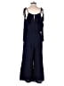 Harlyn Solid Blue Jumpsuit Size S - photo 2