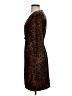 J.Crew Animal Print Brown Cocktail Dress Size 0 - photo 5