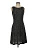 Apt. 9 Tweed Black Casual Dress Size XS - photo 1